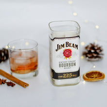 Load image into Gallery viewer, Jim Beam Whiskey Bottle Candle - Candleholic Shop