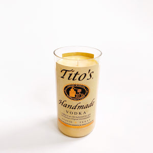Titos Vodka Liquor Bottle Candle 1 L - Candleholic Shop