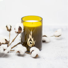 Load image into Gallery viewer, Candleholic Logo Wine Bottled Luxury Candle with cork lid - Candleholic Shop