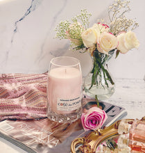 Load image into Gallery viewer, French Rose Wine Bottle Candle - Candleholic Shop