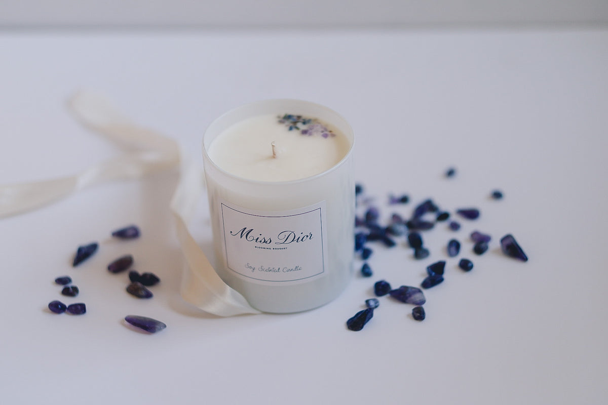 Miss Dior Handmade Design Soy Candle – Candleholic Shop