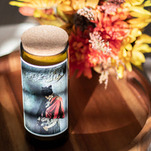 Load image into Gallery viewer, Palermo Skull  Wine Bottle Candle - Candleholic Shop