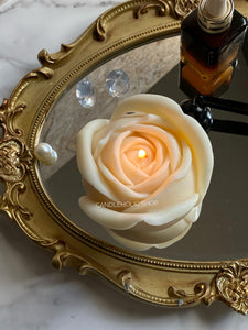 Bulgarian Rose Flower Candle - Candleholic Shop