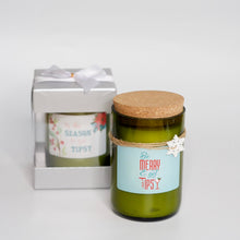 Load image into Gallery viewer, Winter Holiday Wine Candle - Candleholic Shop