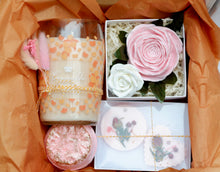 Load image into Gallery viewer, Peach Bubbles Champagne Bottle Candle - Candleholic Shop