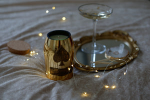Ace of Spade Champagne Bottle Candle - Candleholic Shop