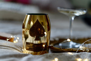 Ace of Spade Champagne Bottle Candle - Candleholic Shop