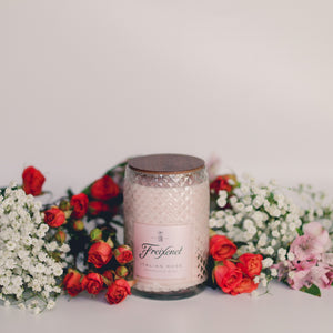 Freixenet Soy Candle in Rose bottle - Candleholic Shop