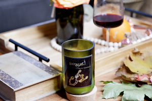 Scorpio. Handmade Zodiac Candle with crystals - Candleholic Shop