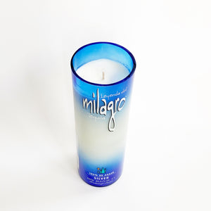 Milagro Tequila Candle in a Liquor Bottle - Candleholic Shop