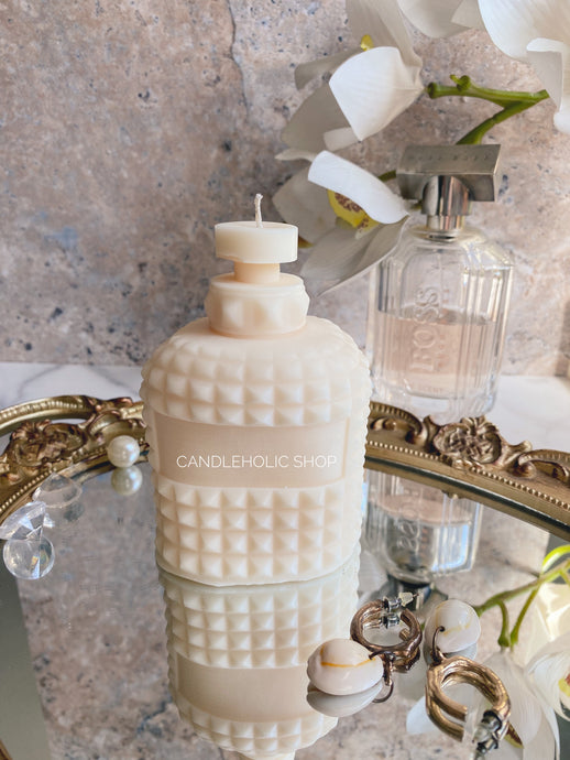 Retro Perfume Bottle Candle - Candleholic Shop