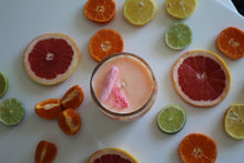 Load image into Gallery viewer, Peach Bubbles Champagne Bottle Candle - Candleholic Shop