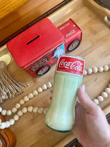 Coca-Cola Soy Candle in Repurpose Original Bottle - Candleholic Shop