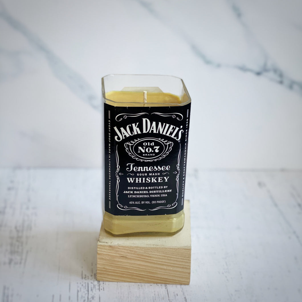 Jack Daniels Whiskey Bottle Candle - Candleholic Shop