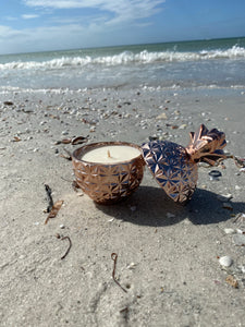 Gold Pineapple Handmade Soy Scented Candle - Candleholic Shop