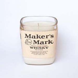 Maker's Mark  Whiskey Bottle Candle - Candleholic Shop