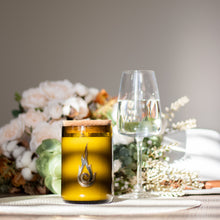 Load image into Gallery viewer, Candleholic Logo Wine Bottled Luxury Candle with cork lid - Candleholic Shop