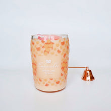 Load image into Gallery viewer, Peach Bubbles Champagne Bottle Candle - Candleholic Shop