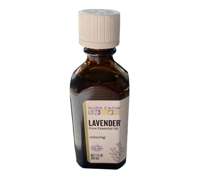 Aura Cacia Lavender Esencial Oil - Candleholic Shop