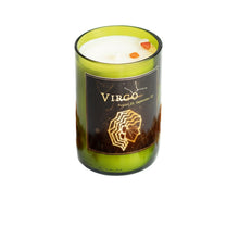 Load image into Gallery viewer, Virgo.Handmade Zodiac Candle with crystals - Candleholic Shop